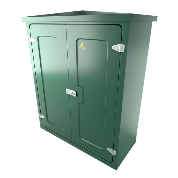 GRP Enclosure 1095mm x 475mm x 1320mm - Kingsley Plastics KD-4