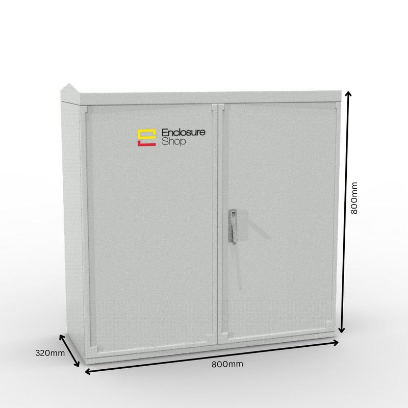 GRP Enclosure 800mm x 320mm x 800mm - NX63