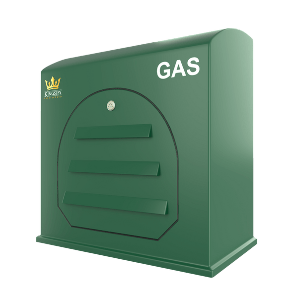 Gas Meter Cabinet - Wall Mounted  660mm x 415mm x 740mm - Kingsley GC2-WM