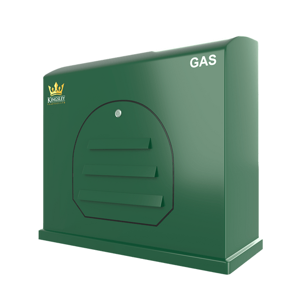 Gas Meter Cabinet - Wall Mounted  915mm x 385mm x 885mm - Kingsley GC3-WM