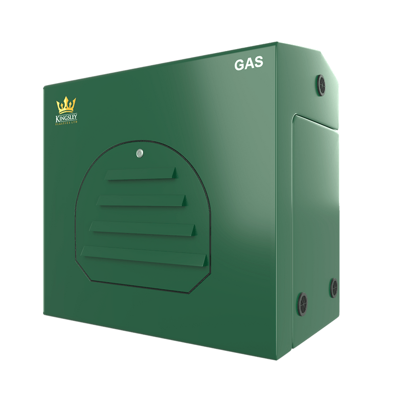 Gas Meter Cabinet - Free Standing  1210mm x 750mm x 1210mm - Kingsley GC4+-FS